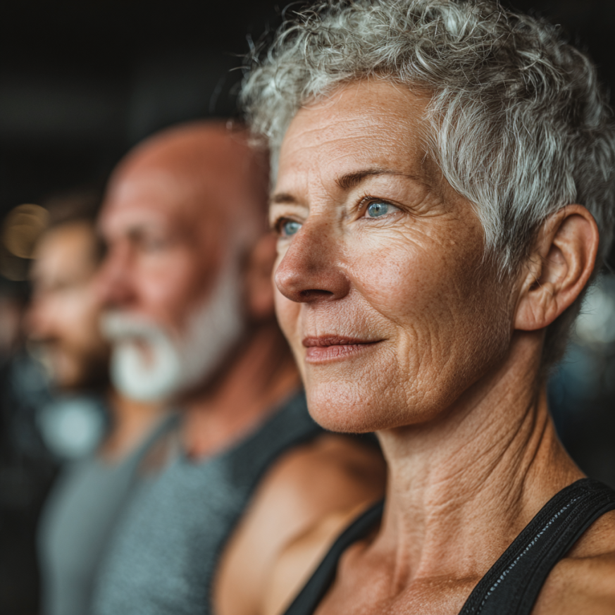 Професионални треньори работят с възрастни клиенти